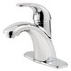 preview thumbnail 5 of 7, Seville Nickel 20" Oval Drop-In Bath Sink with Parisa Faucet Kit