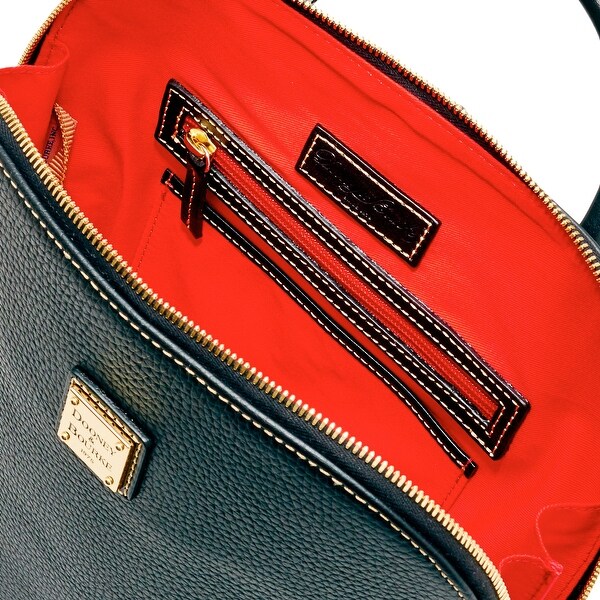 pebble grain zip pod backpack