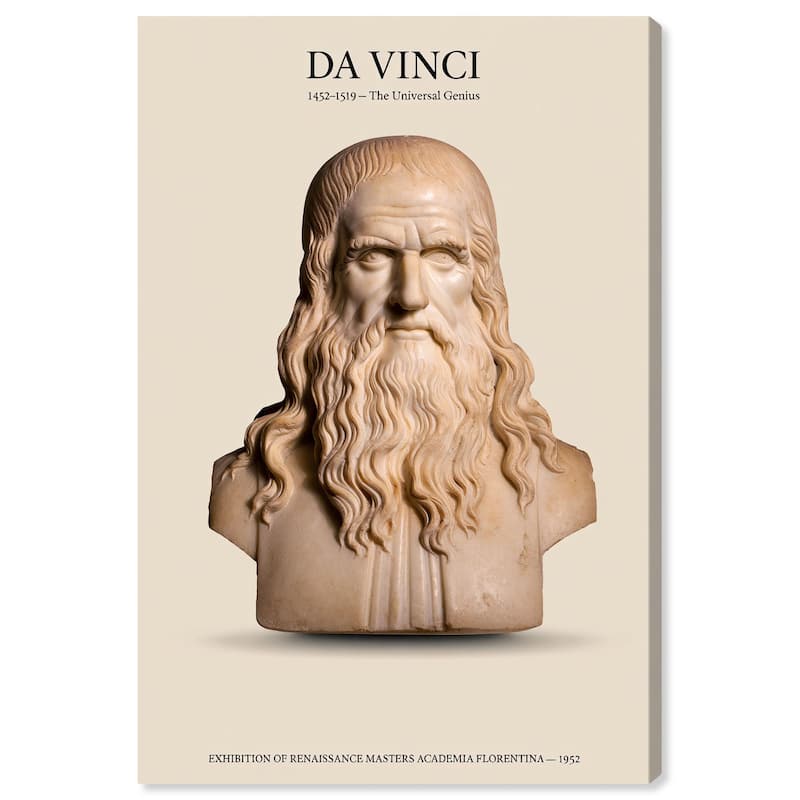 Universal Genius Canvas by Art Remedy, Gallery Wrapped - 24" x 36"