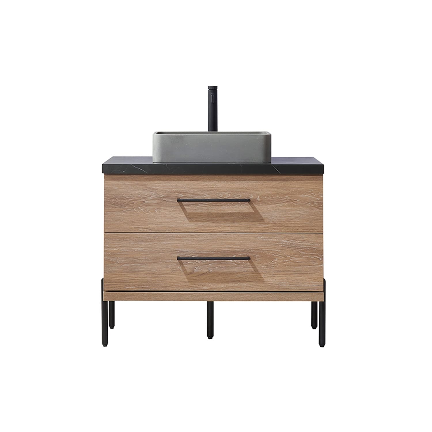 Miseno MV-NM-705136S Trento 36" Free Standing Single Basin Vanity Set