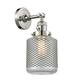 Option Polished Nickel / Wire Mesh