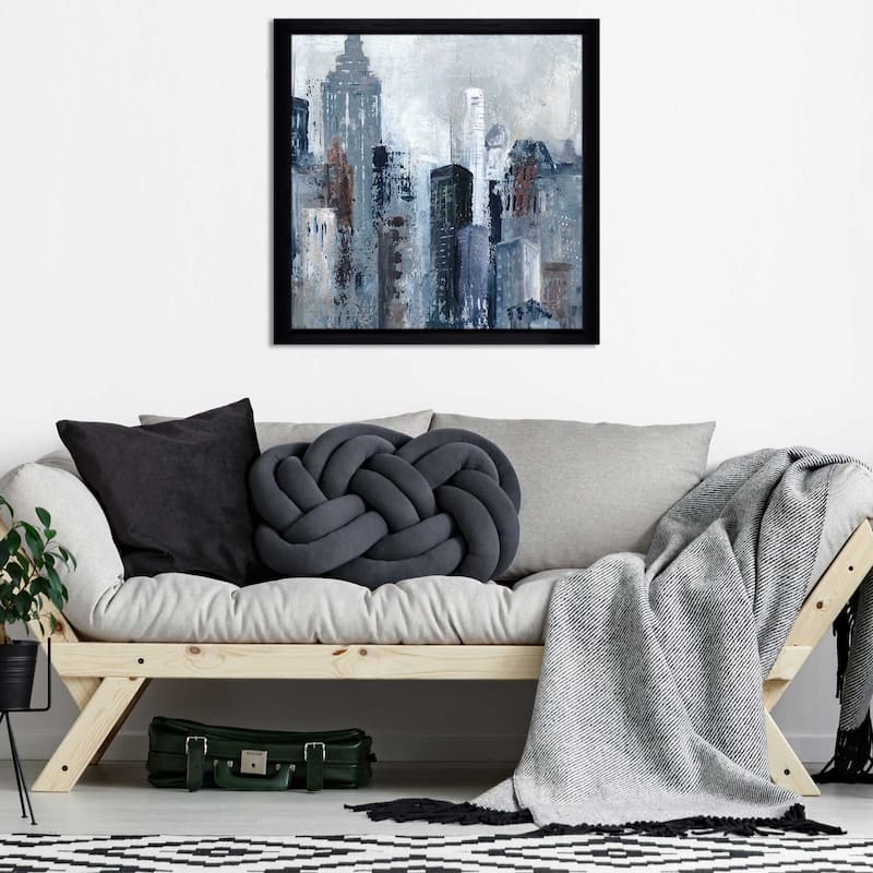 "City Mood" by Carol Robinson II Print on Acrylic