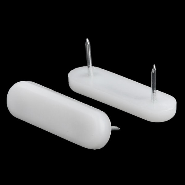 Furniture Desk Sofa Leg Nail Felt Pad Floor Protectors 15mm Dia 30 PCS
