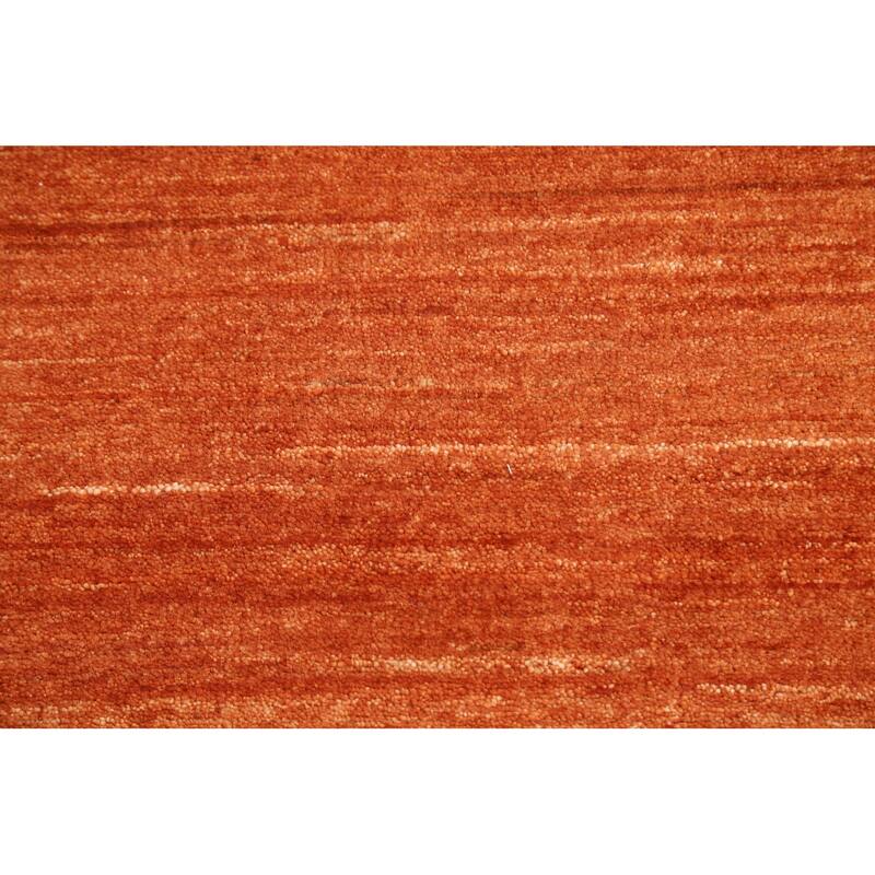Contemporary Oriental Gabbeh Kashkoli Runner Rug Handmade Wool Carpet - 2'7" x 10'4"