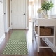preview thumbnail 46 of 88, Premium Washable Super Soft Modern Imprints Mayfield Rug Green - 2'3" x 7'6"