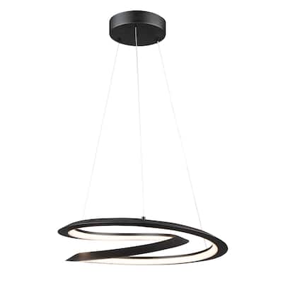 Ara 24W LED Pendant Black