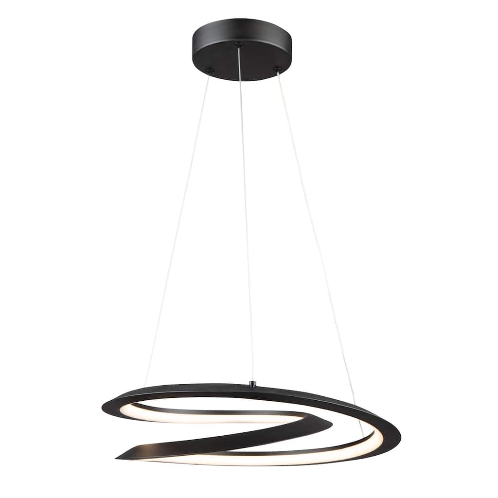 Ara 24W LED Pendant Black