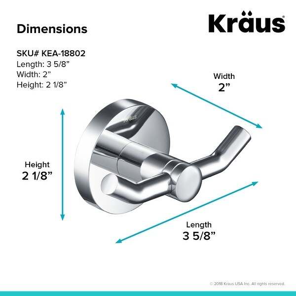 KRAUS Indy Single Handle 1-Hole Bathroom Faucet