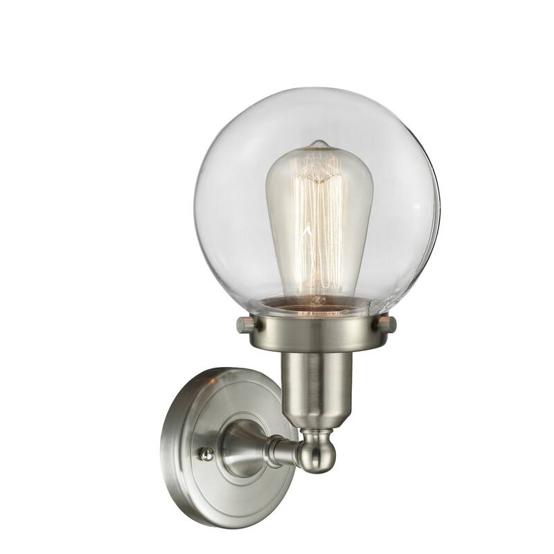 Innovations Lighting Globe Single Light 12" Tall Bathroom Sconce