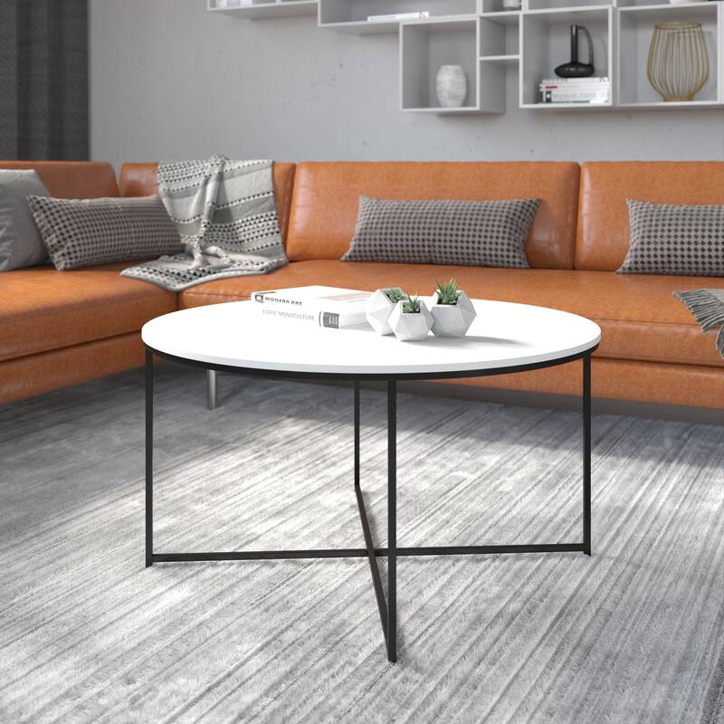 Signature Design by Ashley Coylin Cocktail Table - Tempered Glass Table