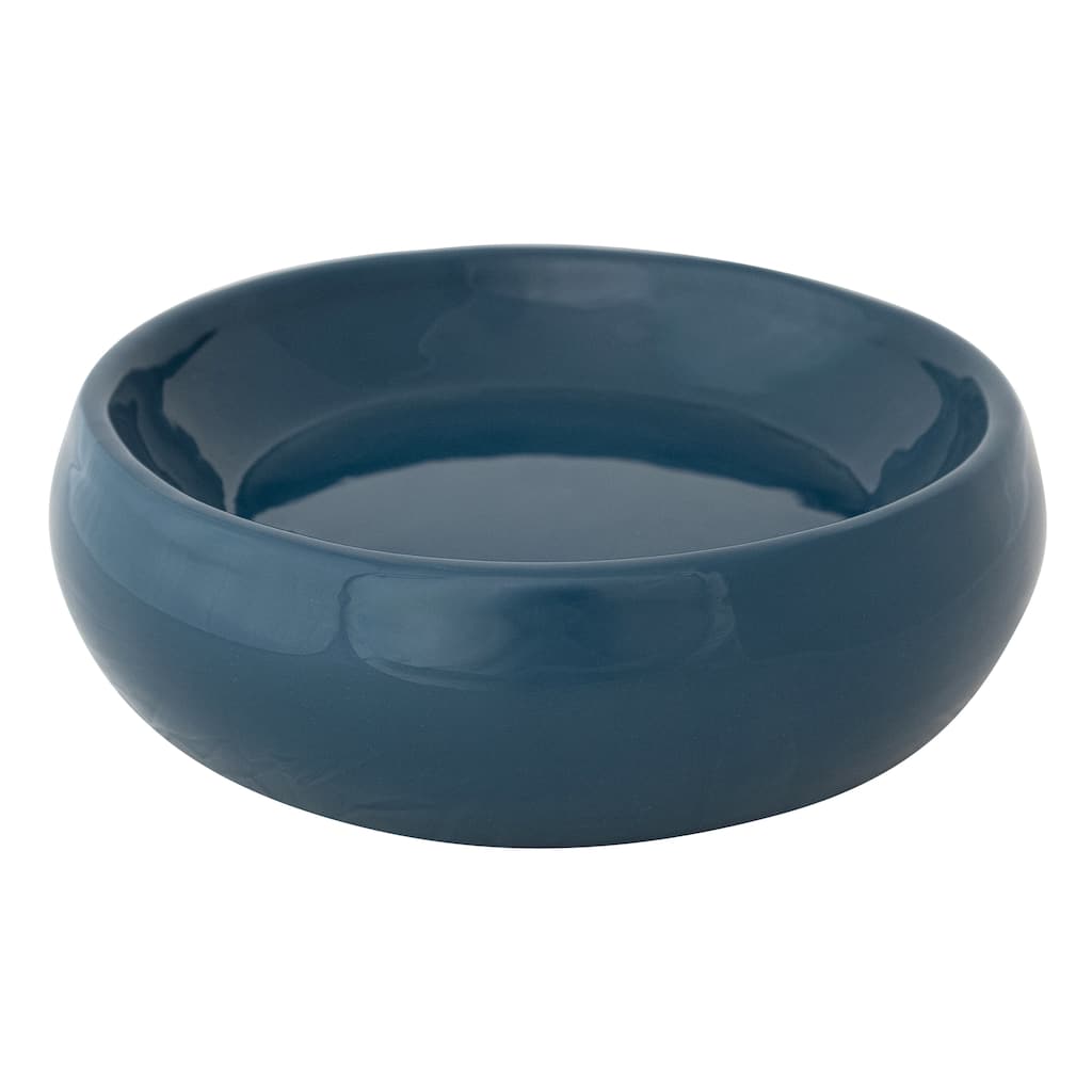 Enameled Metal Double-Wall Bowl