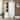 Closet with Barn-Style Sliding Door Design, 3-Tier Open Shelves and 2 Drawer, Bedroom Storage Wardrobe with Hanging Rods - N/A