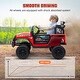 preview thumbnail 14 of 25, Qaba 12V Ride on Car, Ride on UTV w/ Bluetooth, 4 Suspension Wheels