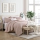preview thumbnail 8 of 7, Swift Home Ultra-Soft Pom Pom 3-Piece Microfiber Comforter Bedding Set Blush - King