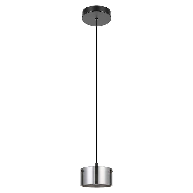 EGLO Copillos 1 Light Integrated LED Mini Pendant - Black
