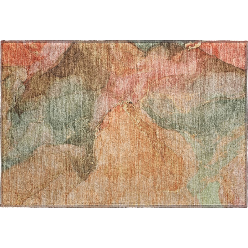Premium Washable Super Soft Abstract Watercolor Mayfield Rug
