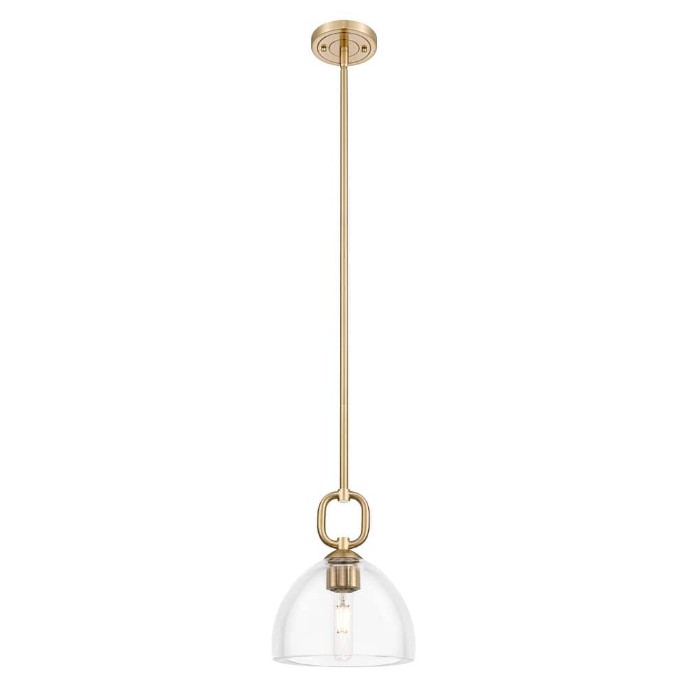Innovations Lighting Downtown Urban - Hudson - 1 Light 8" Stem Hung Mini Pendant with Dome Shade