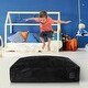 preview thumbnail 6 of 12, 57 x 57 Inch Crash Pad Sensory Mat with Foam Blocks and Washable Velvet Cover - 57" x 57" x 13" (L x W x H)