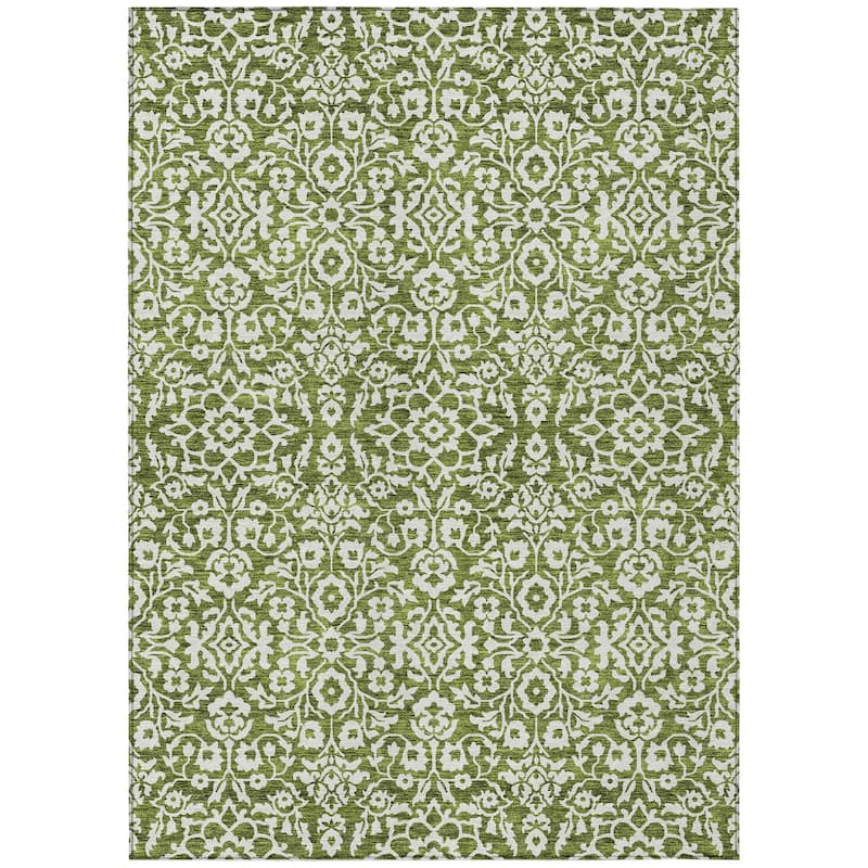 Machine Washable Indoor/ Outdoor Chantille Traditional Farmhouse Rug