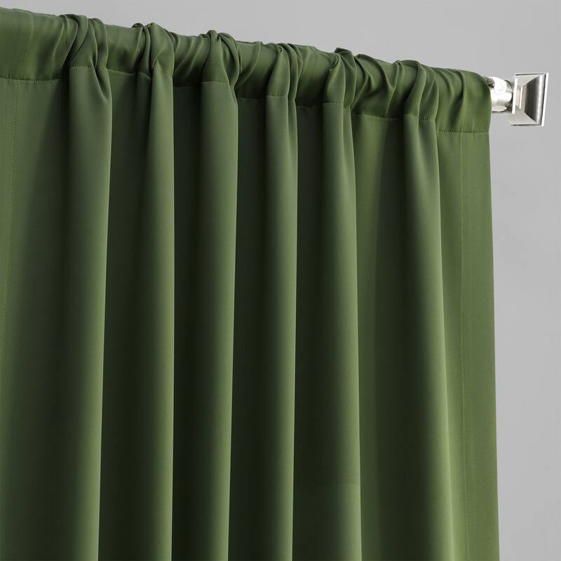 Exclusive Fabrics Room Darkening Curtain Panel Pair (2 Panels)