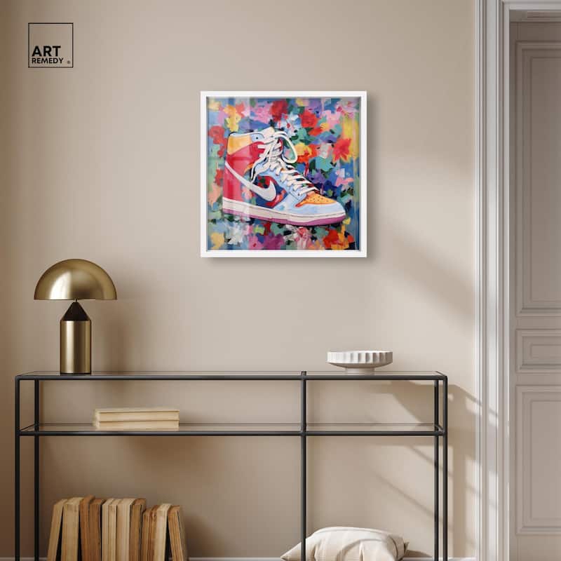 Whimsical Sneaker Shadowbox by Art Remedy