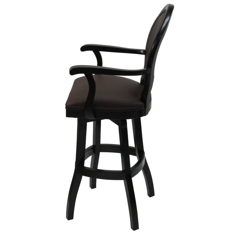 Swivel Wood Counter 26" 30" Extra Tall 34" Bar Stool - 500 on S-Base