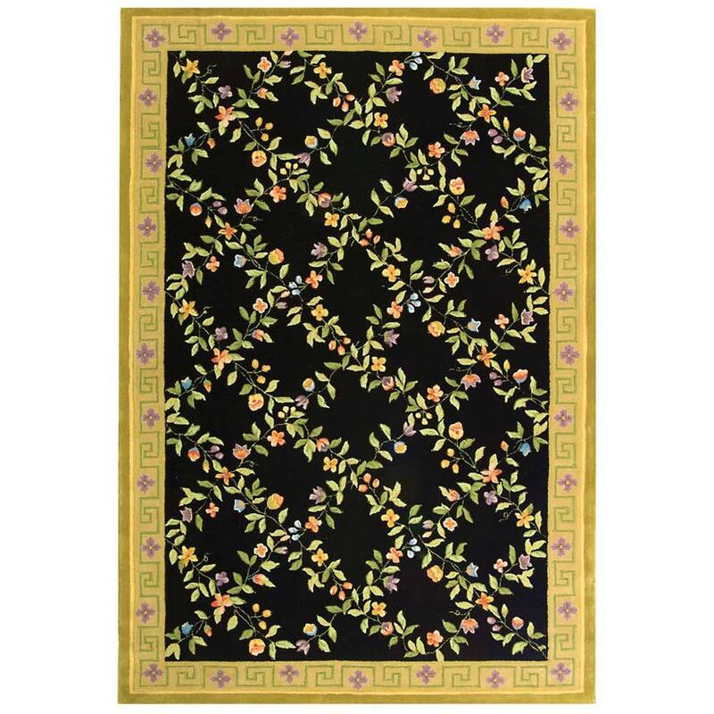 SAFAVIEH Handmade Berkeley Kerica Botanical Wool Rug