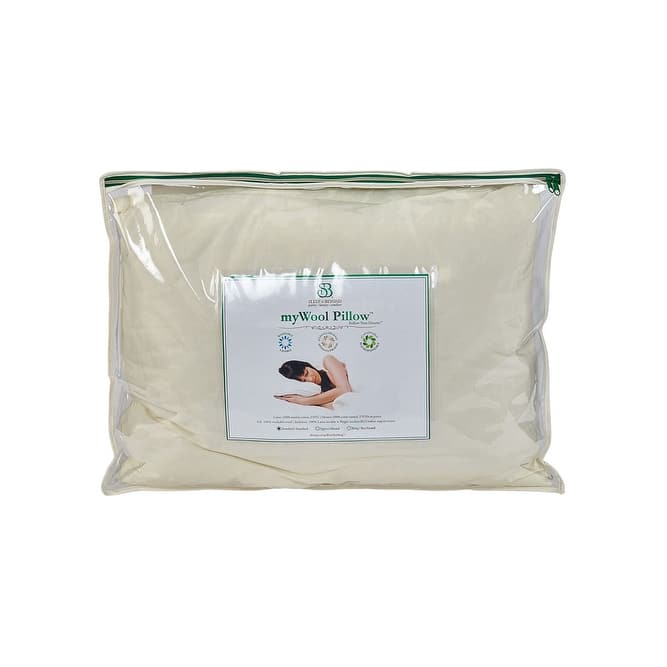 Sleep & Beyond myWool Washable Wool Pillow