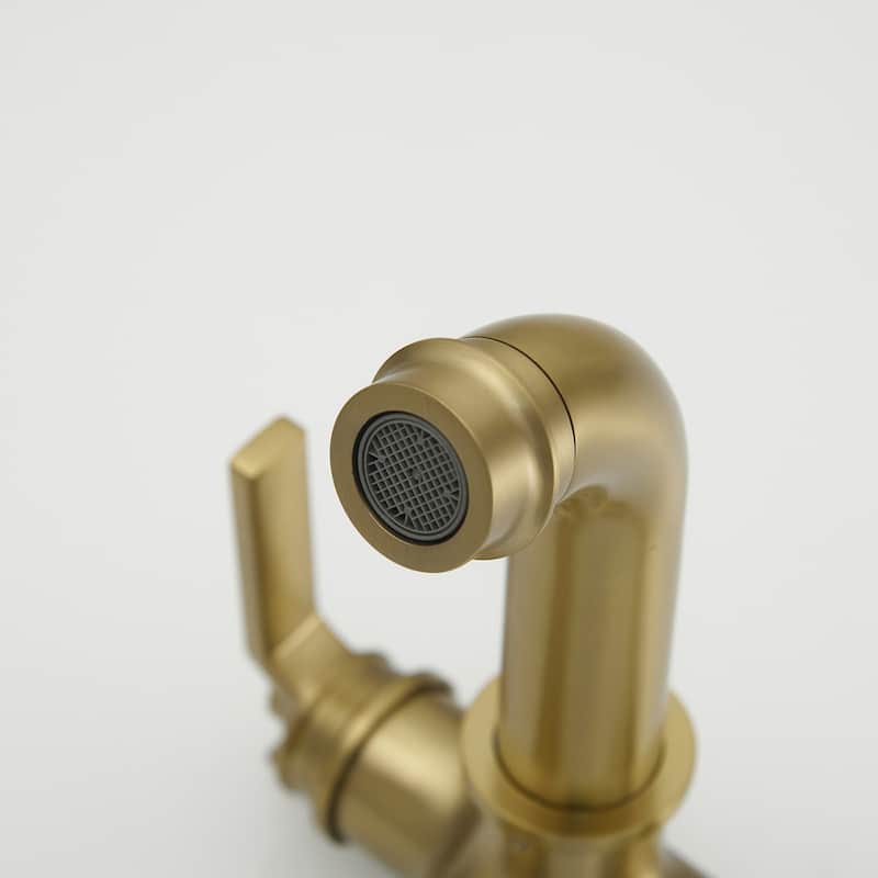 Industrial Style Two Handle Bathroom Faucet