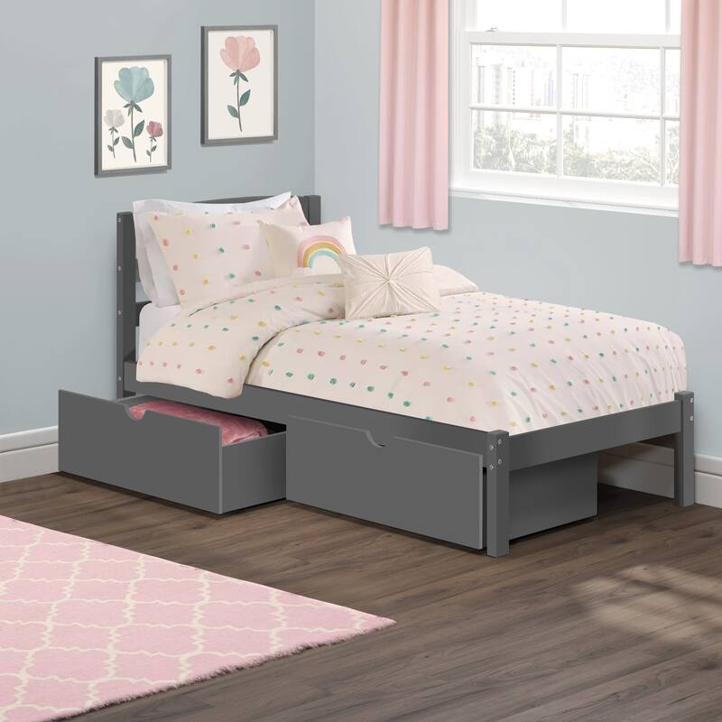 P'kolino Twin Bed with trundle bed