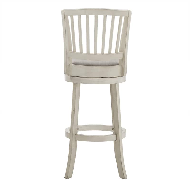 Menas Slat Black Swivel Chair by iNSPIRE Q Classic