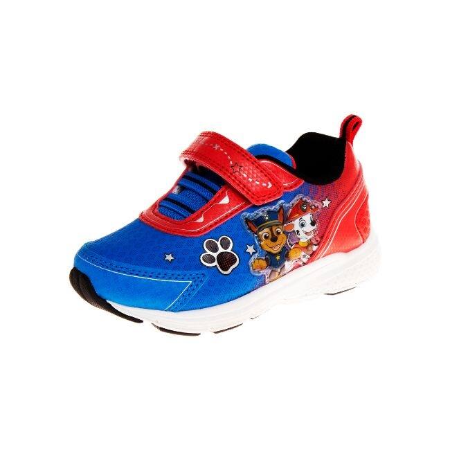 Nickelodeon Paw Patrol Boys Red Light Sneakers - Red/Blue - 10T