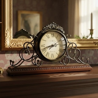 Howard Miller Adelaide Classic, Victorian, Old World, Chiming Mantel Clock with Silence Option, Reloj del Estante