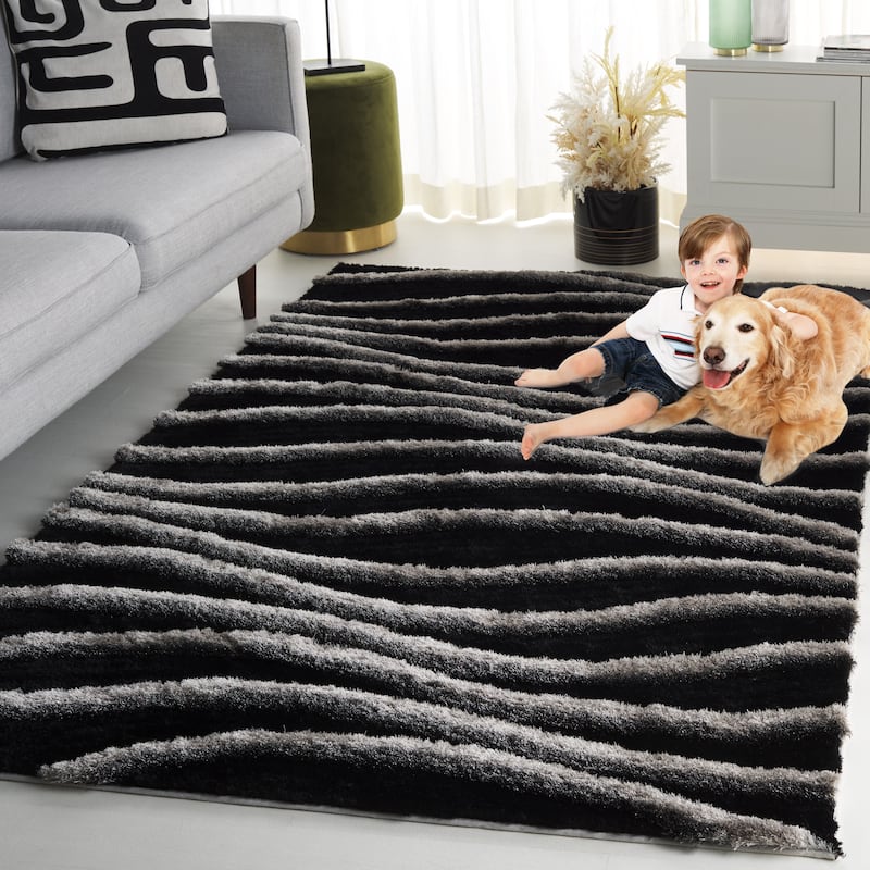 SAFAVIEH Handmade 3D Shag Lucero Rug