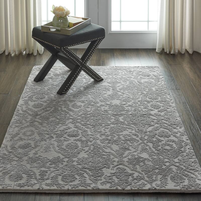 Nourison Opaline Damask Area Rug
