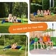 preview thumbnail 19 of 45, Goplus 700lb Giant 60'' Platform Tree Swing Outdoor w/ 2 Hanging - See details