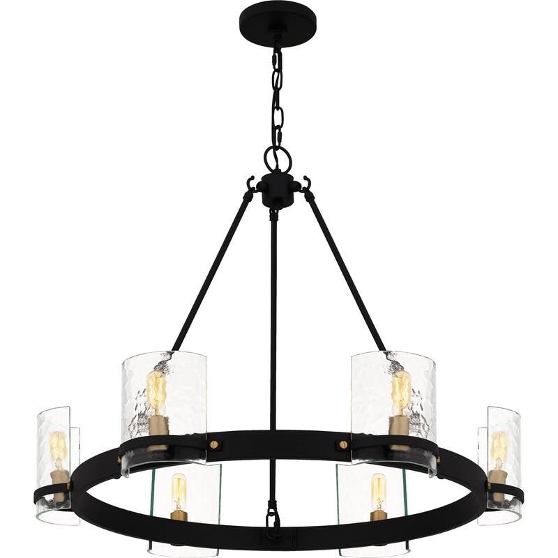 Gloucester 6-Light Matte Black Chandelier