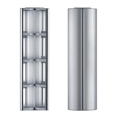 Whitehaus WHRAX-48 Medicinehaus 13" x 47-1/4" Framed Double Door