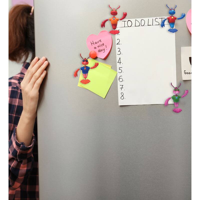 CoTa Global Cool Lobster Refrigerator Bobble Magnets Set of 4