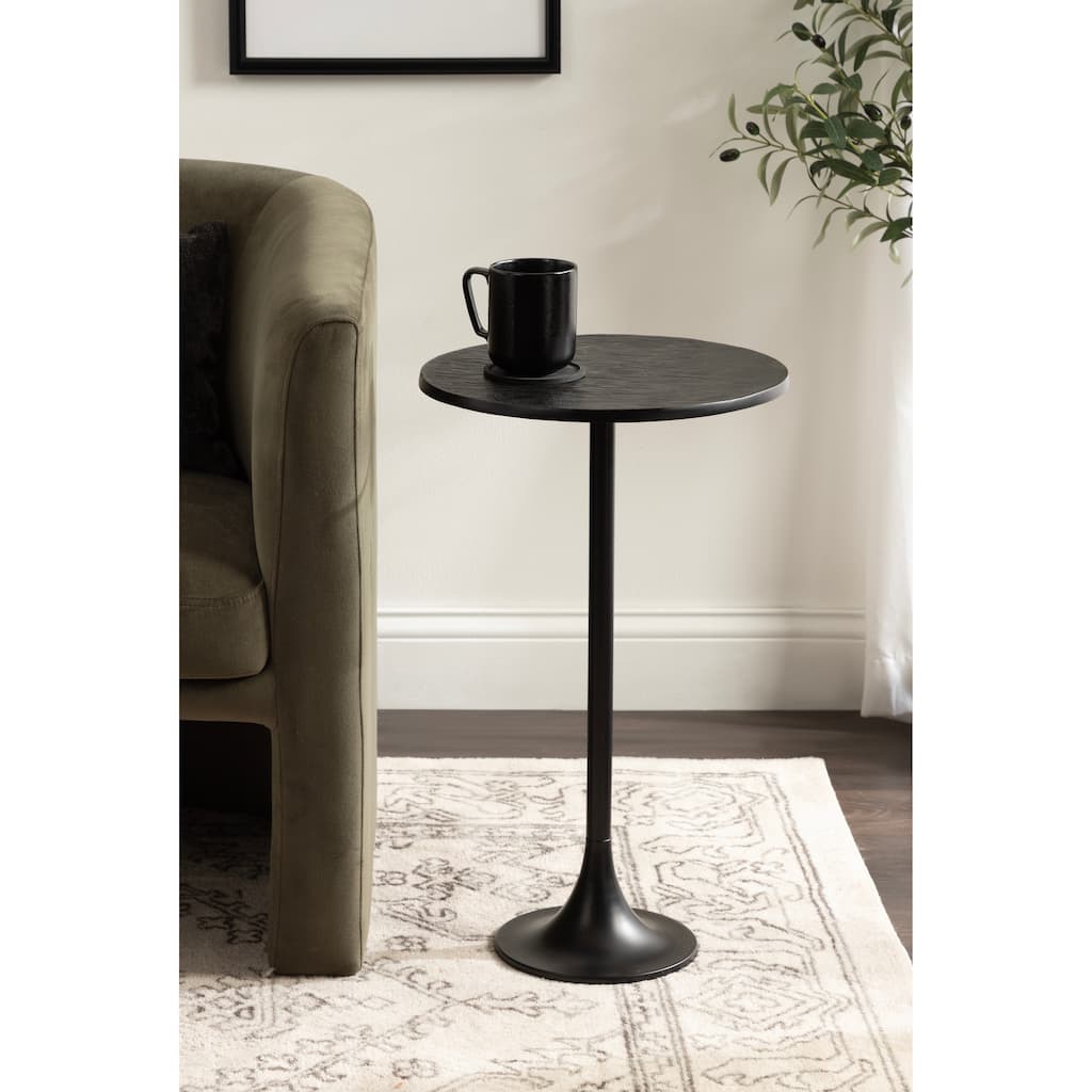 Kate and Laurel Baronet Round Metal Table