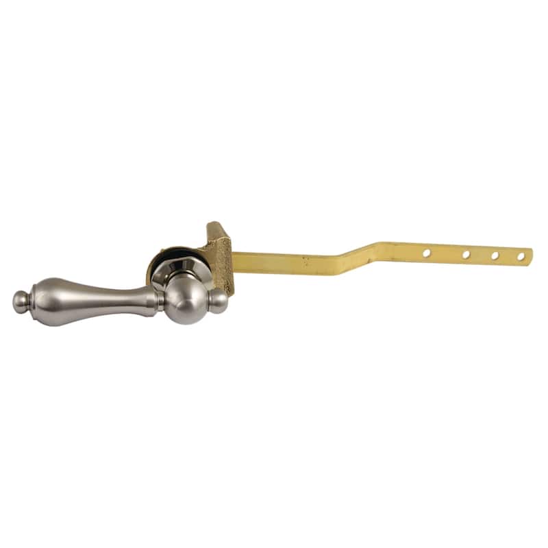 Restoration Toilet Tank Lever (Front Mount) - Brushed Nickel