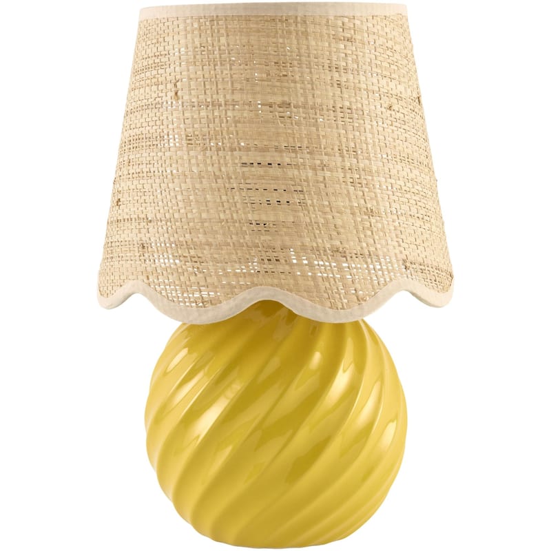 Livabliss Stelvio Traditional Accent Table Lamp - Bright Yellow