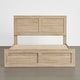 preview thumbnail 14 of 55, Spruce & Spring Scout 3-Piece Solid Wood Bed Set with Platform Bed Frame and 2 Nightstands