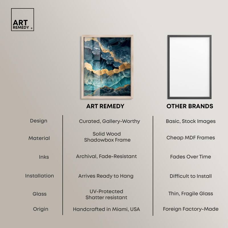 Power Edge II Shadowbox by Art Remedy