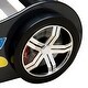 preview thumbnail 16 of 17, Twin Kids Racing Car Floor Bed with LED Night Light, Safety Guardrail, and Sturdy Wood Slat Support