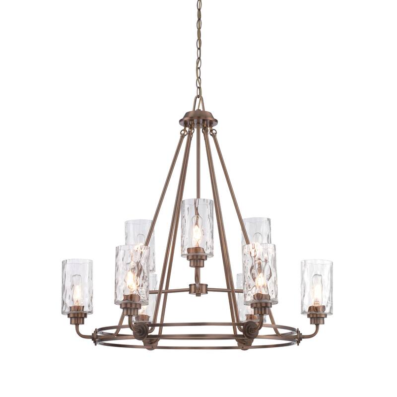 Designers Fountain Gramercy Park 9 Light 2 Tier Chandelier