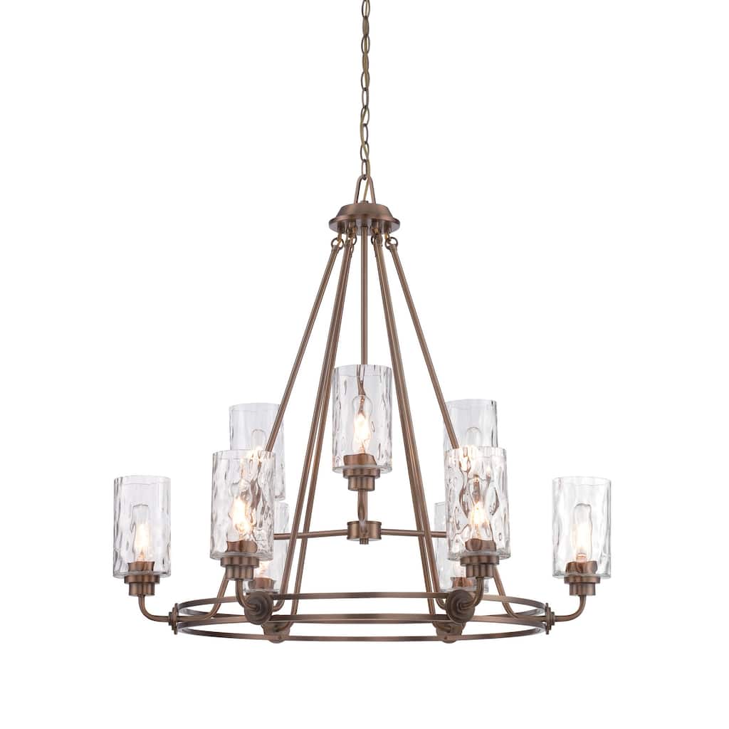 Designers Fountain Gramercy Park 9 Light 2 Tier Chandelier