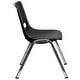 preview thumbnail 8 of 12, Kid's Ergonomic Shell Stack Chair with 14" Seat Height
