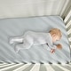 preview thumbnail 9 of 14, BEDGEAR Baby Hyper-Linen Performance Crib Sheet - Soft and Airy Feel