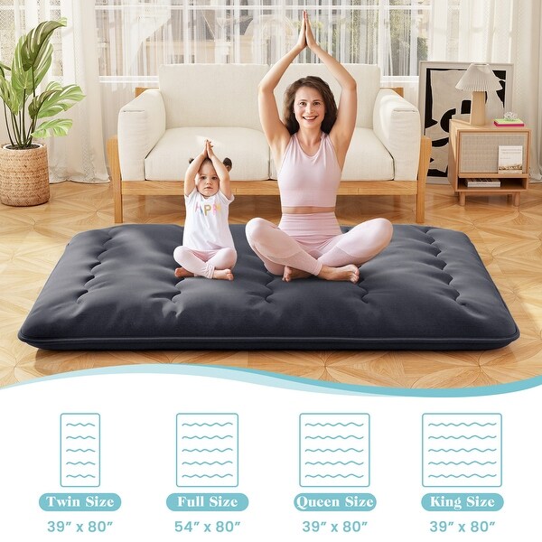 Futon Mattress with Washable Cover and Foldable Mat Bed Bath Beyond 41712654